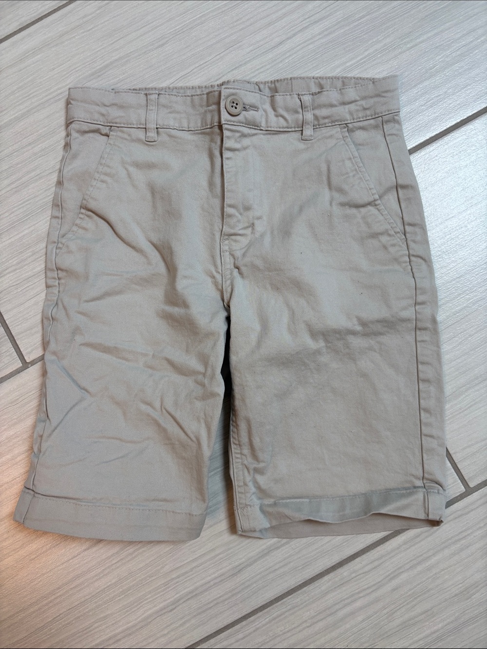 Kids Old Navy Casual Khaki Shorts Size 12